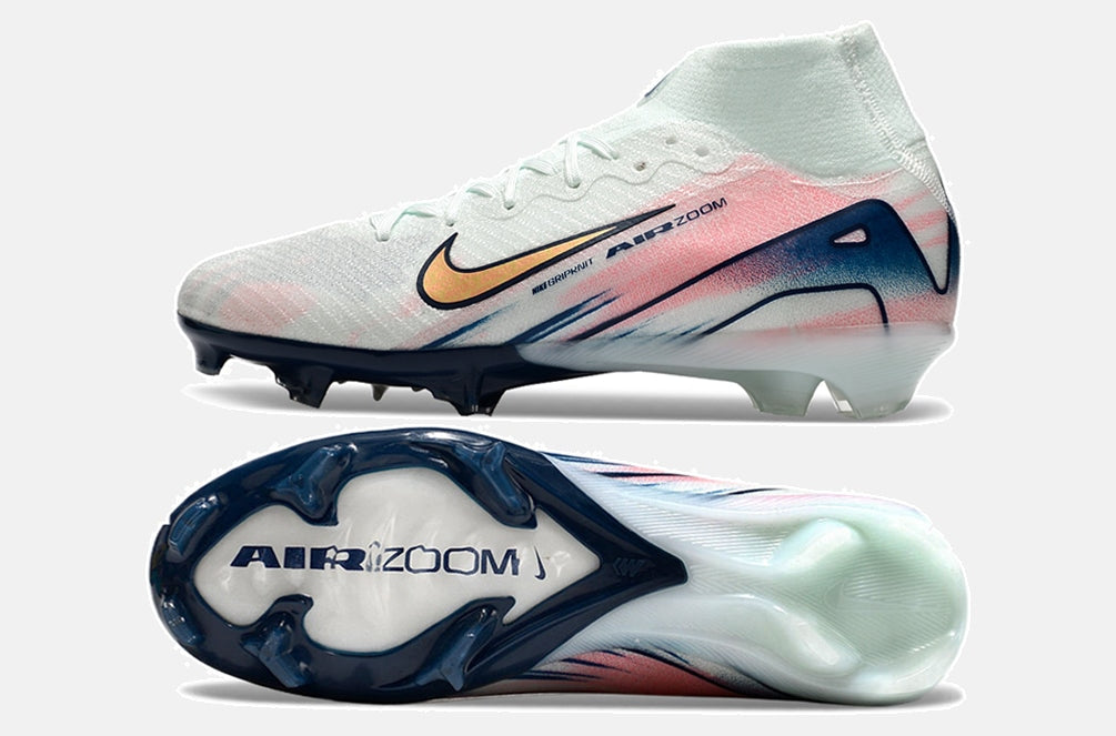 Chuteira Nike Air Zoom Mercurial Superfly 10 Edição Especial Elite MDS9 FG - vista traseira