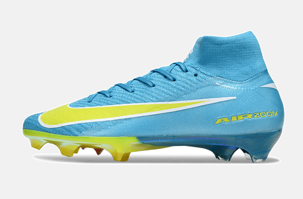 Chuteira Nike Air Zoom Mercurial Superfly 10 Elite FG - Azul, Verde e Rosa - MAGNUM SPORT*