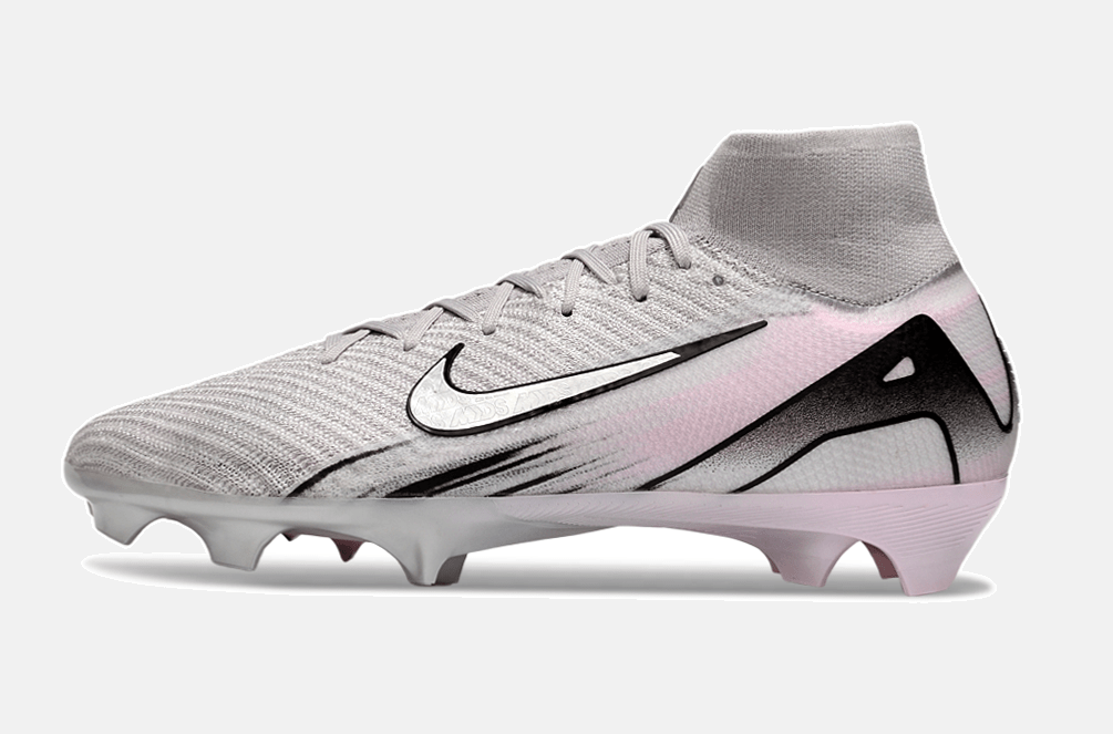 Chuteira Nike Air Zoom Mercurial Superfly 10 Elite FG - Cinza, Prata e Rosa - MAGNUM SPORT*