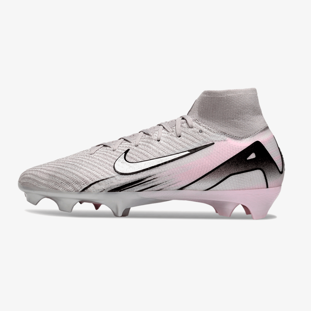 Chuteira Nike Air Zoom Mercurial Superfly 10 Elite FG - Cinza, Prata e Rosa - MAGNUM SPORT*