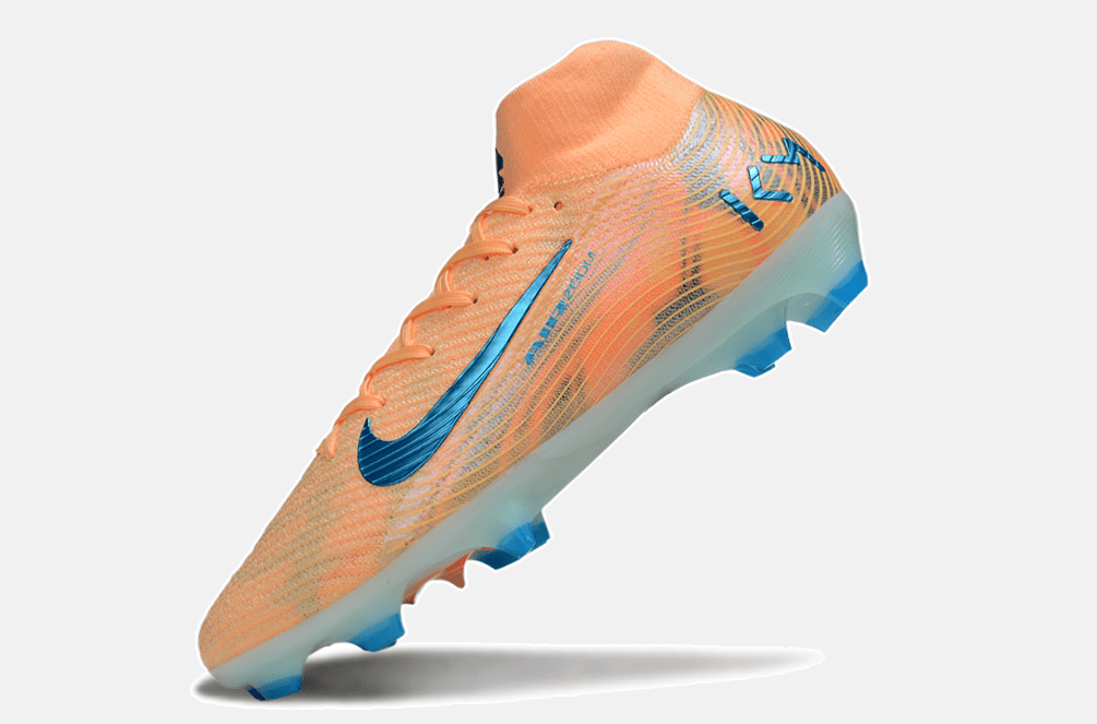 Chuteira Nike Air Zoom Mercurial Superfly 10 Elite FG - Laranja, Azul e Branca - MAGNUM SPORT*