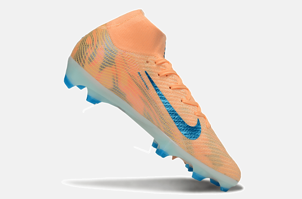 Chuteira Nike Air Zoom Mercurial Superfly 10 Elite FG - Laranja, Azul e Branca - MAGNUM SPORT*