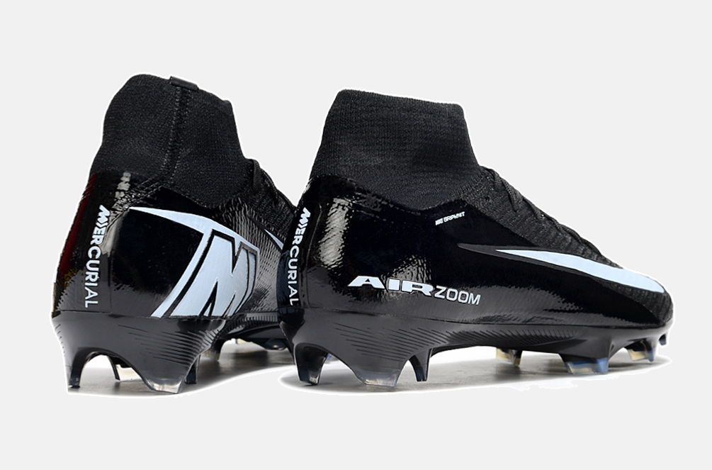 Chuteira Nike Air Zoom Mercurial Superfly 10 Elite FG - Preta e Azul - Shadow Pack - imagem 7