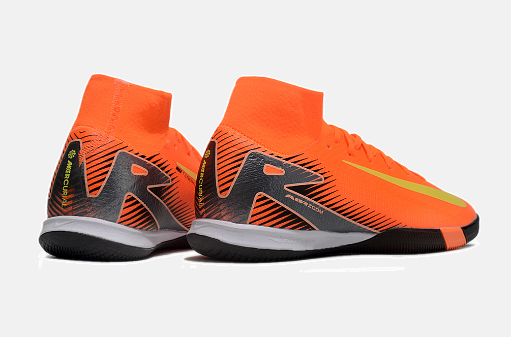 Chuteira Nike Air Zoom Mercurial Superfly 10 Elite  IC - Laranja - imagem 7