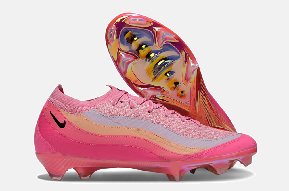Chuteira Nike AIR Zoom Mercurial Vapor 16 Elite AIR MAX 95 FG - Rosa - MAGNUM SPORT*