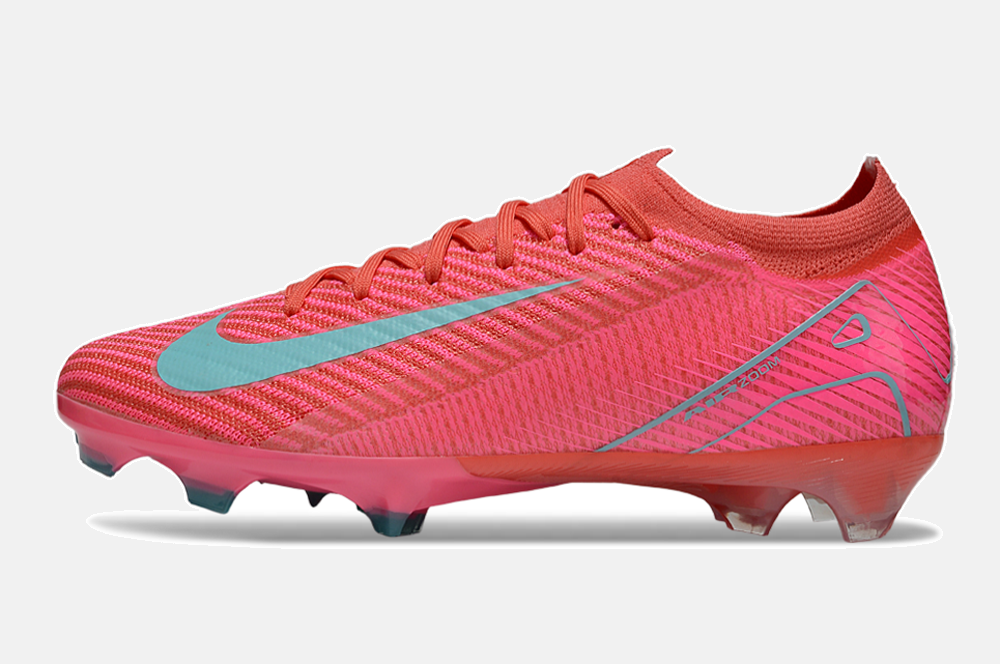 Chuteira Nike Air Zoom Mercurial Vapor 16 Elite FG - Rosa e Azul - Pack Mad Energy