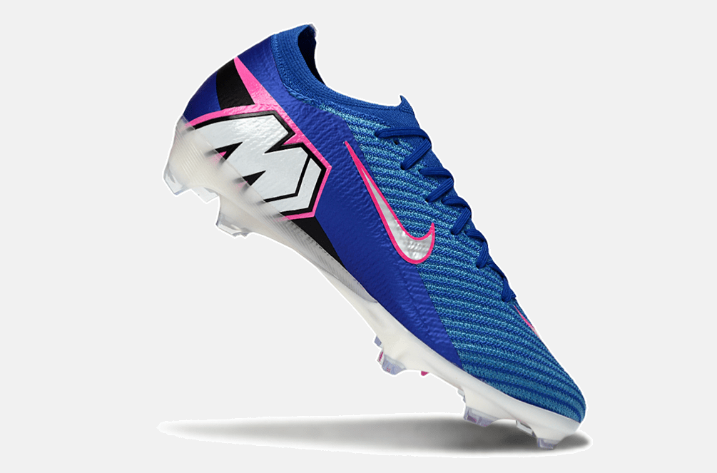 Chuteira Nike Air Zoom Mercurial Vapor 16 Elite FG - Azul, Branca e Rosa - Attack Pack - MAGNUM SPORT*