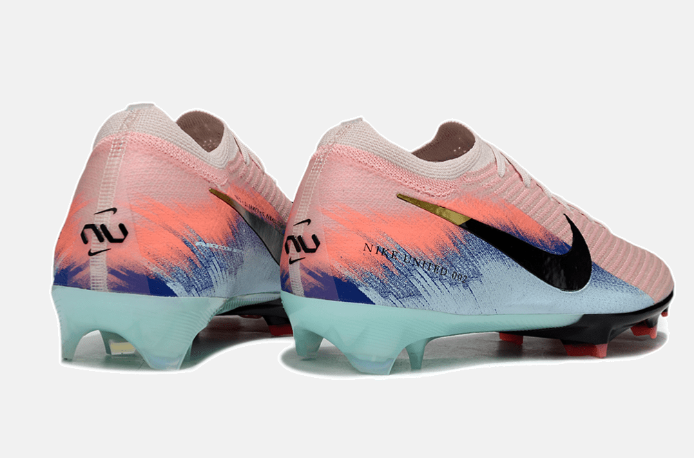 Chuteira Nike Air Zoom Mercurial Vapor 16 Elite FG - Rosa, Azul e Preta - MAGNUM SPORT*