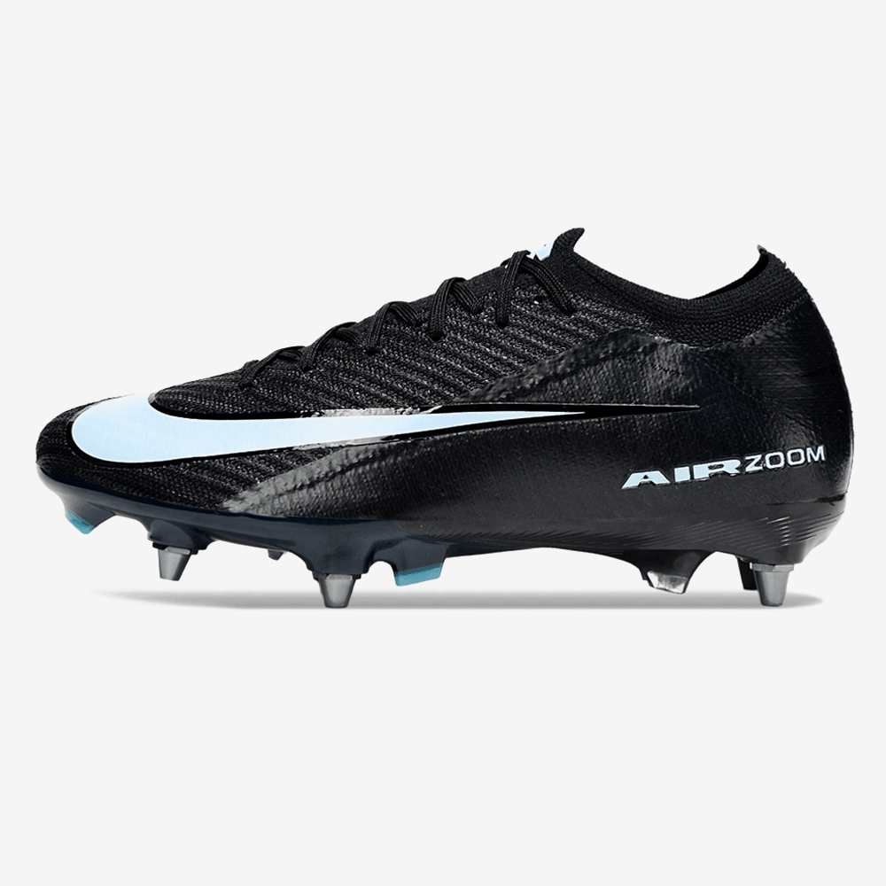 Chuteira Nike Air Zoom Mercurial Vapor 16 Elite SG - Preta e Azul - Shadow Pack - MAGNUM SPORT*