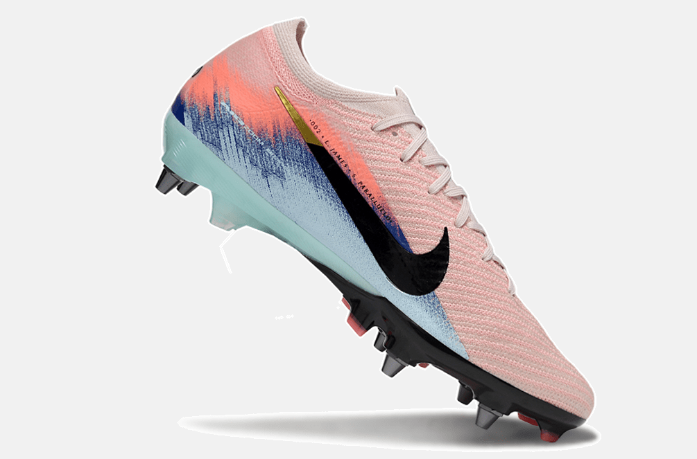 Chuteira Nike Air Zoom Mercurial Vapor 16 Elite SG - Rosa, Azul e Preta - United 02 Pack - MAGNUM SPORT*