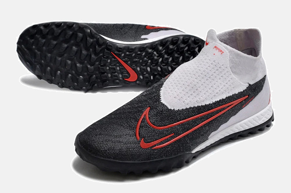 Chuteira Society Nike Gripknit Phantom GX Elite Dynamic Fit TF - vista traseira