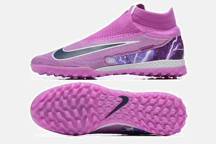 Chuteira Society Nike Gripknit Phantom GX Elite Dynamic Fit TF - vista traseira
