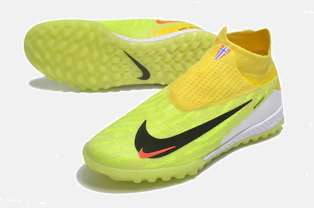 Chuteira Society Nike Gripknit Phantom GX HAALAND Elite Dynamic Fit TF