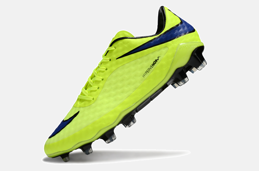 Chuteira Nike Hypervenom Elite FG - Verde e Azul