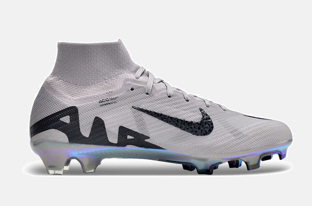 Chuteira Nike Mercurial superfly 9 Air Zoom Ultra FG - Cinza