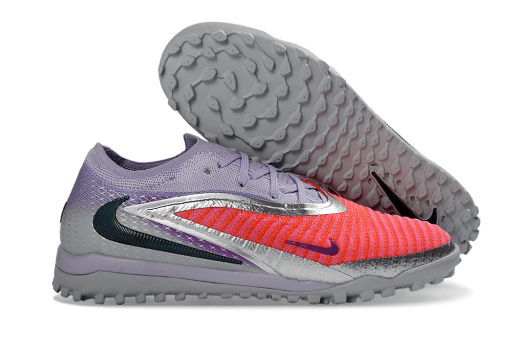 Chuteira Nike Phantom 6 Alexia Putellas Elite TF - Laranja e Roxa - MAGNUM SPORT*