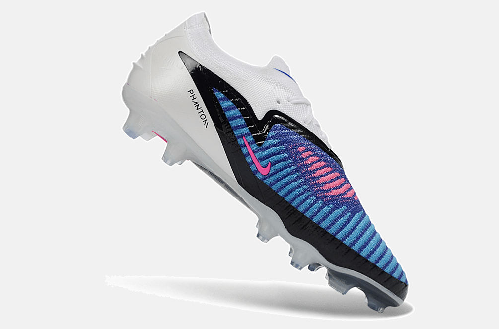 Chuteira Nike Phantom 6 Elite FG - Azul, Branca e Rosa - Attack Pack - MAGNUM SPORT*