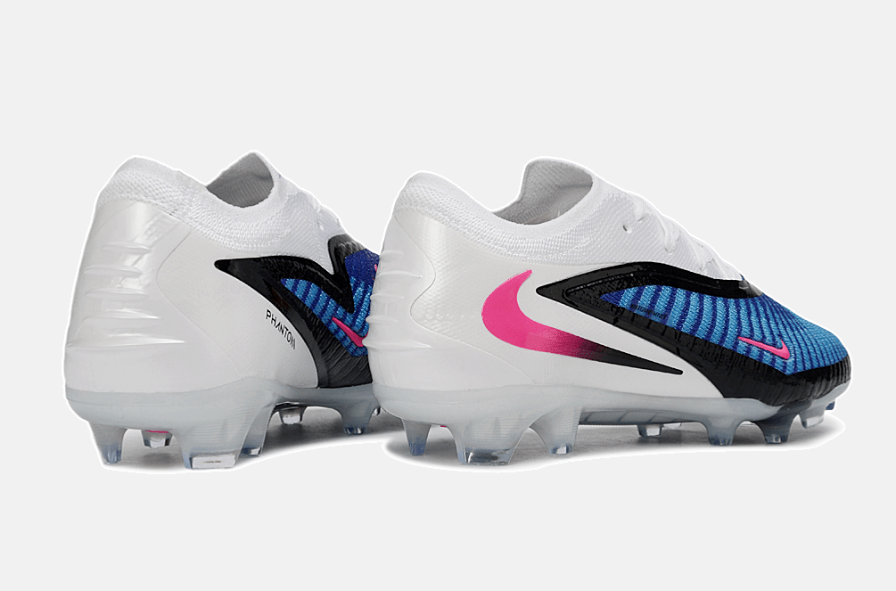 Chuteira Nike Phantom 6 Elite FG - Azul, Branca e Rosa - Attack Pack - MAGNUM SPORT*