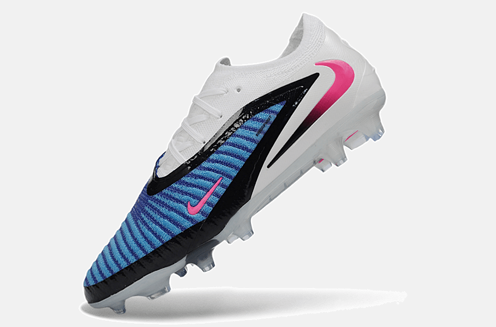 Chuteira Nike Phantom 6 Elite FG - Azul, Branca e Rosa - Attack Pack - MAGNUM SPORT*