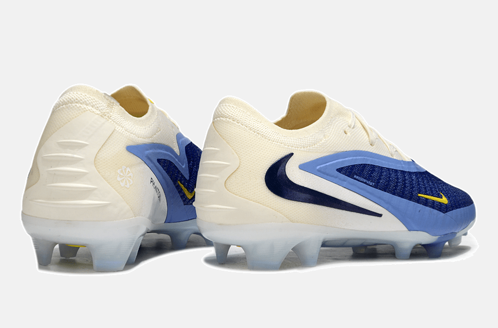 Chuteira Nike Phantom 6 Elite FG - Branca e Azul - Pack Fear Nothing - MAGNUM SPORT*