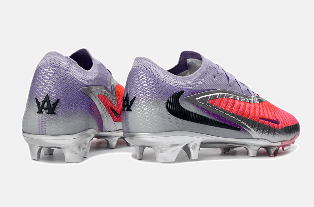 Chuteira Nike Phantom 6 Elite FG - Vermelha, Prata e Roxa - MAGNUM SPORT*