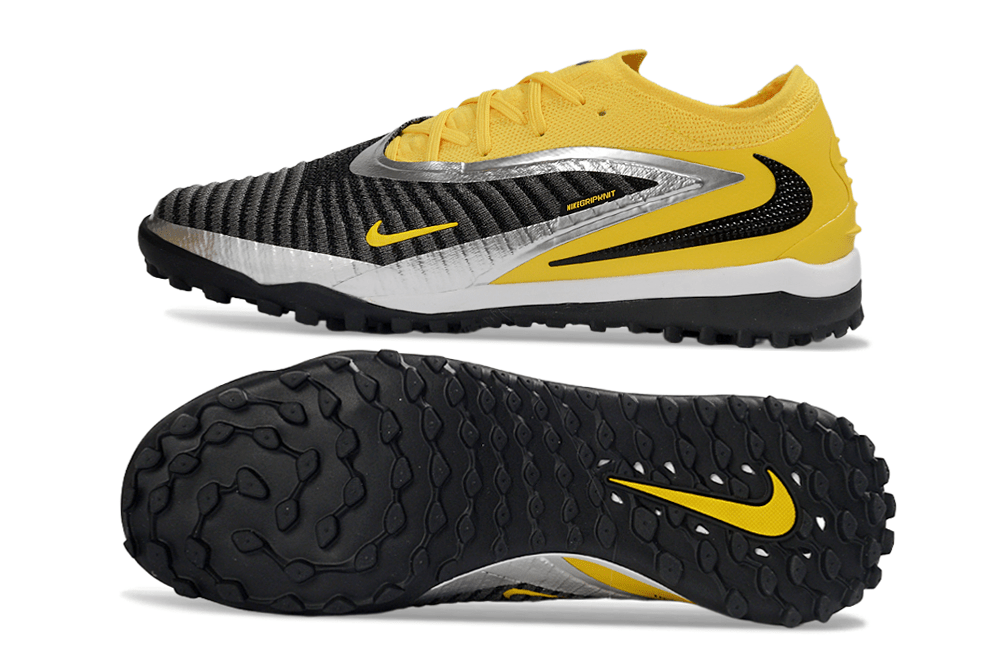 Chuteira Nike Phantom 6 Elite TF - Amarela e Preta - MAGNUM SPORT*