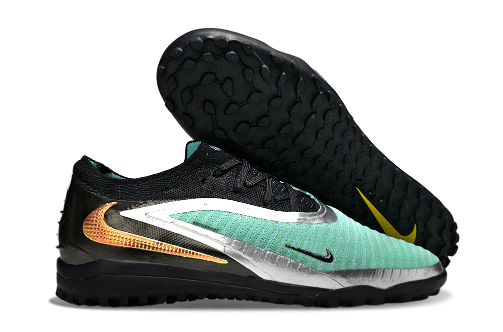 Chuteira Nike Phantom 6 Elite TF - Azul e Preta - MAGNUM SPORT*