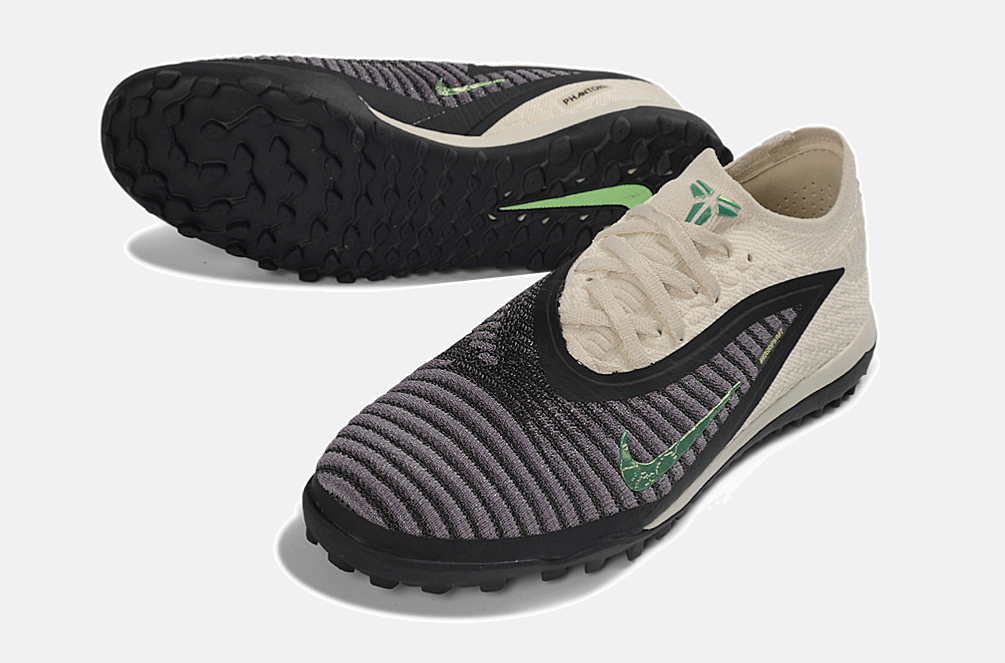 Chuteira Nike Phantom 6 Elite TF - Cinza e Bege - Mamba Negra Pack - MAGNUM SPORT*