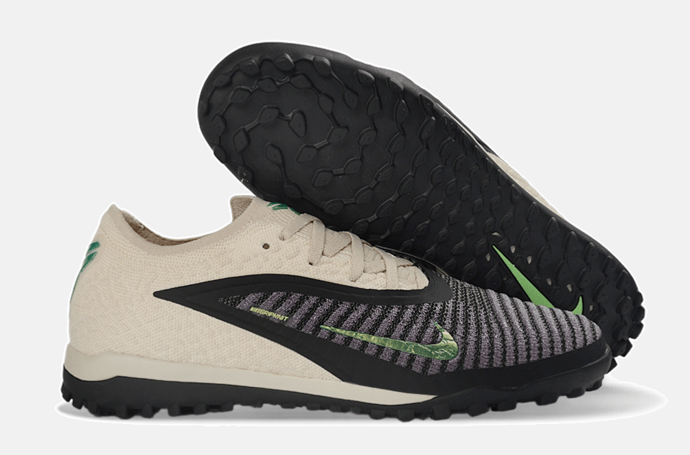 Chuteira Nike Phantom 6 Elite TF - Cinza e Bege - Mamba Negra Pack - MAGNUM SPORT*