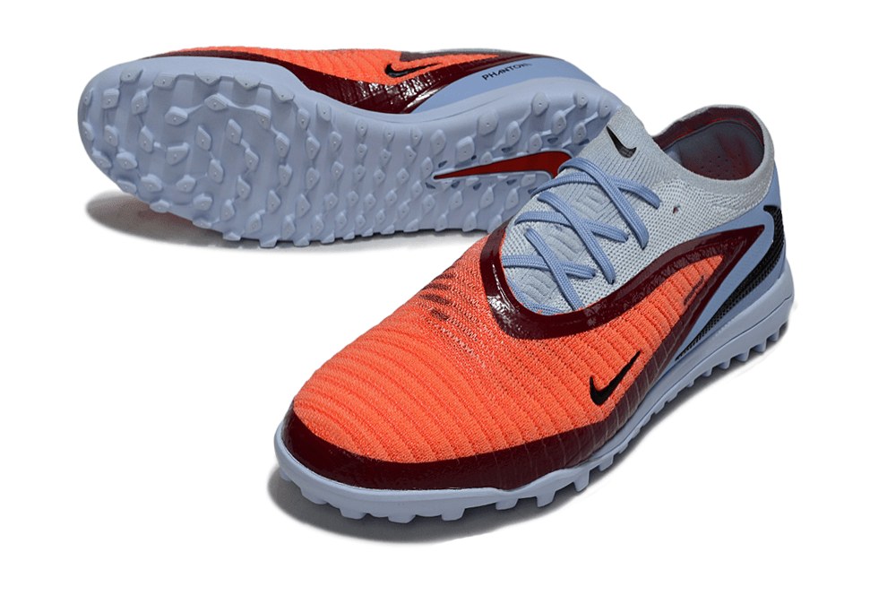 Chuteira Nike Phantom 6 Elite TF - Laranja e Lilas - Scary Good Pack - MAGNUM SPORT*