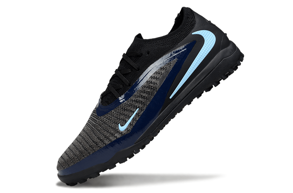 Chuteira Nike Phantom 6 Elite TF - Preta e Azul - Shadow Pack - MAGNUM SPORT*