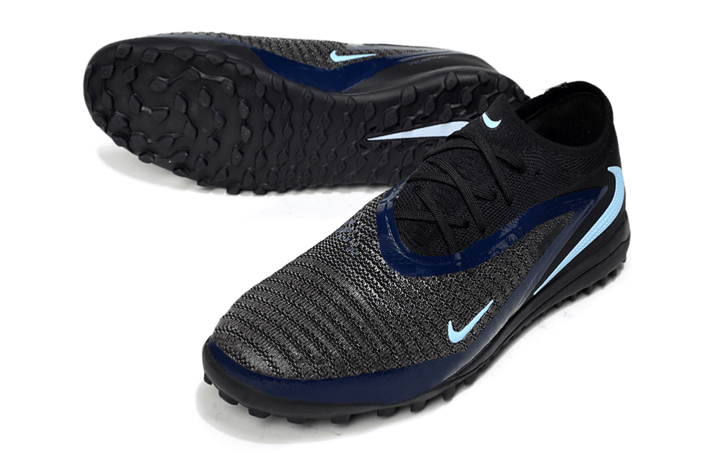 Chuteira Nike Phantom 6 Elite TF - Preta e Azul - Shadow Pack - MAGNUM SPORT*