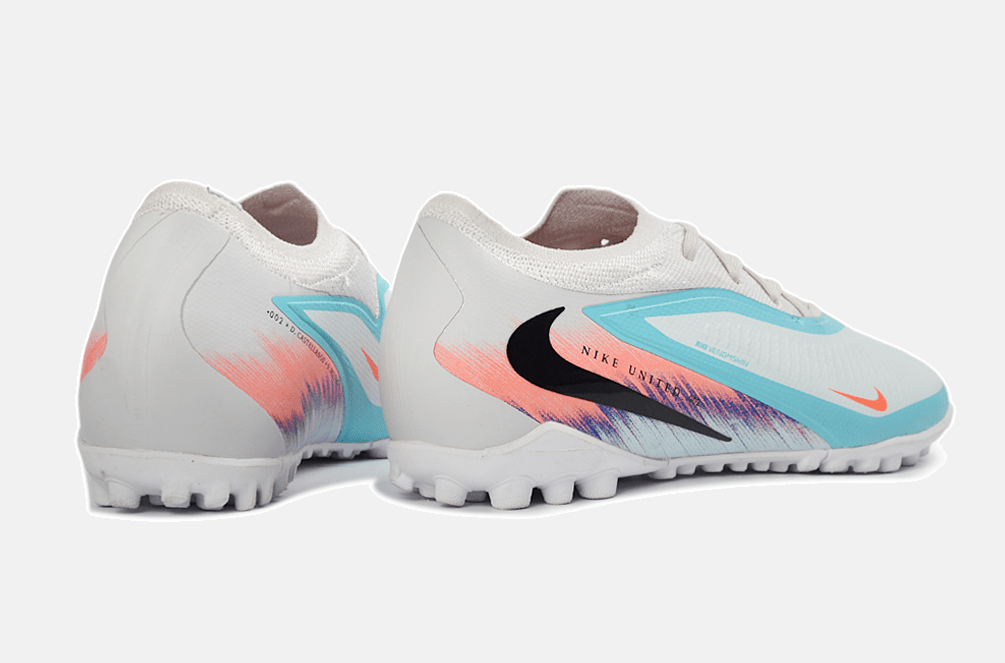 Chuteira Nike Phantom 6 Elite TF - Rosa, Azul e Branca - United 02 Pack - MAGNUM SPORT*
