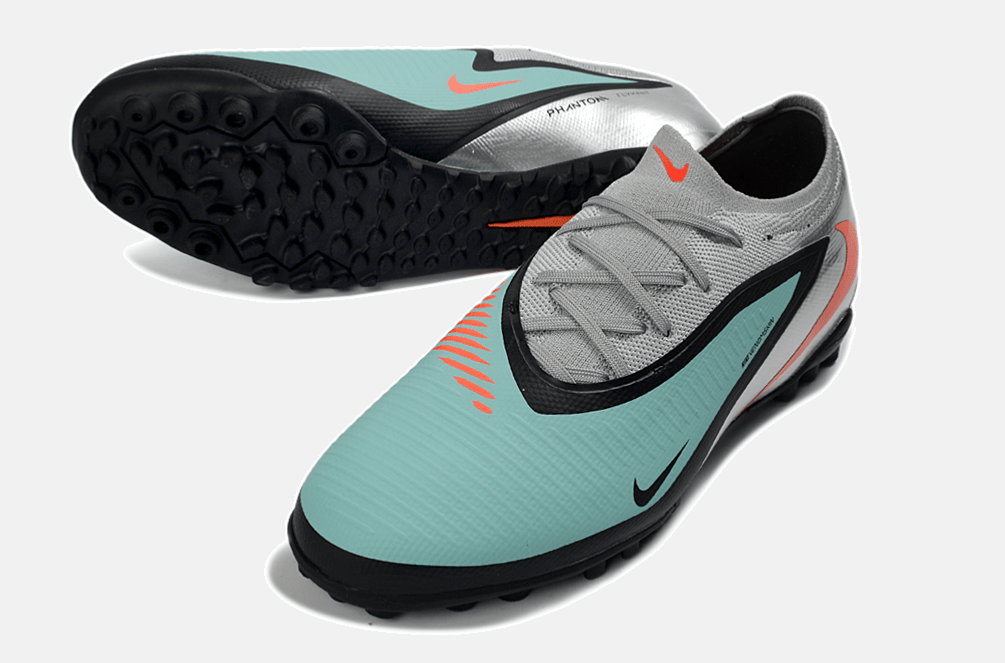 Chuteira Nike Phantom 6 Elite TF - Verde e Cinza - MAGNUM SPORT*