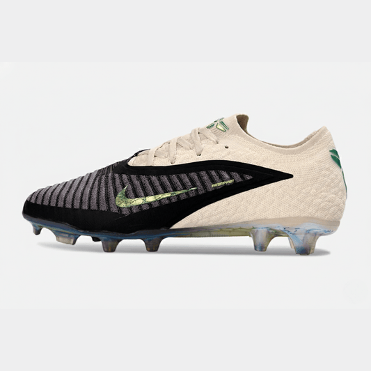 Chuteira Nike Phantom 6 Mamba Negra Elite FG - Preto e Bege - MAGNUM SPORT*