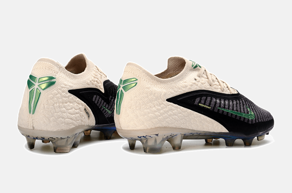 Chuteira Nike Phantom 6 Mamba Negra Elite FG - Preto e Bege - MAGNUM SPORT*