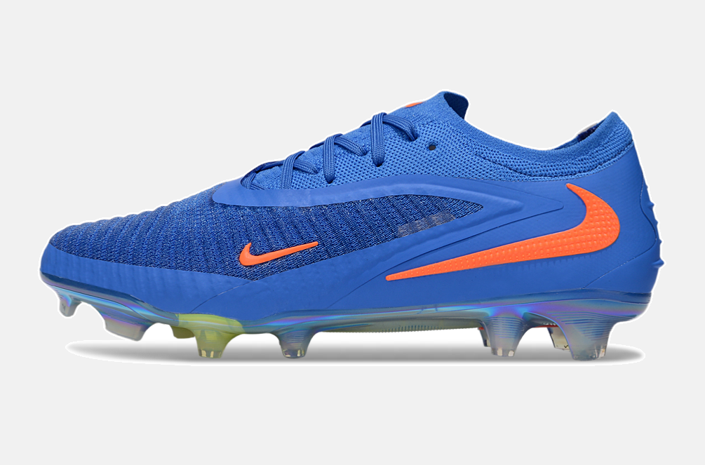 Chuteira Nike Phantom 6 Elite FG - Azul e Laranja