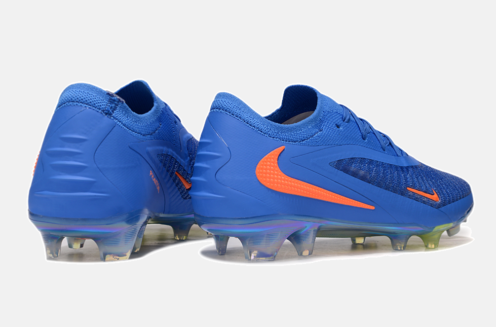 Chuteira Nike Phantom 6 Elite FG - Azul e Laranja
