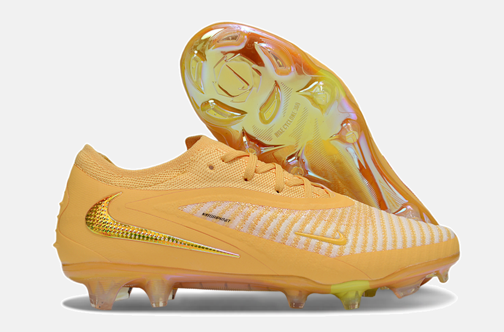Chuteira Nike Phantom 6 Elite FG - Dourada
