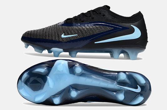 Chuteira Nike Phantom 6 Elite FG - Preta e Azul - Shadow Pack