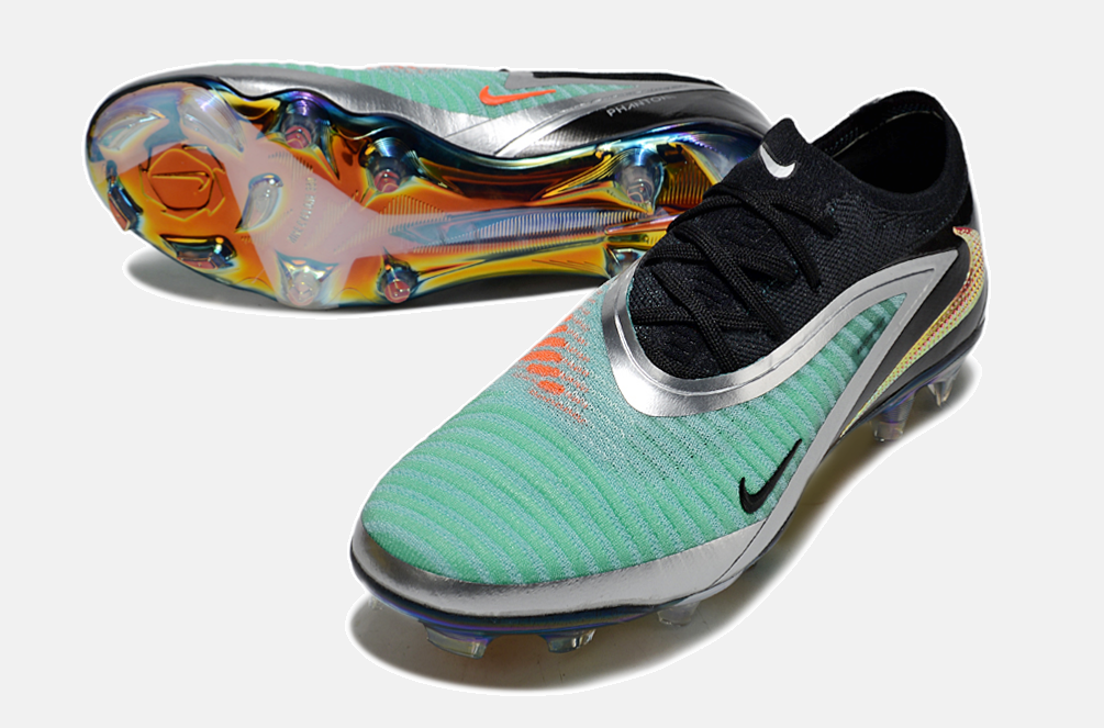Chuteira Nike Phantom 6 Elite FG - Preta e Azul