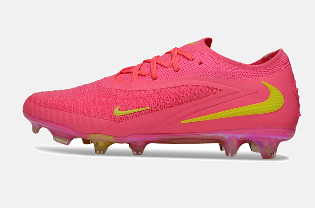 Chuteira Nike Phantom 6 Elite FG - Rosa e Verde