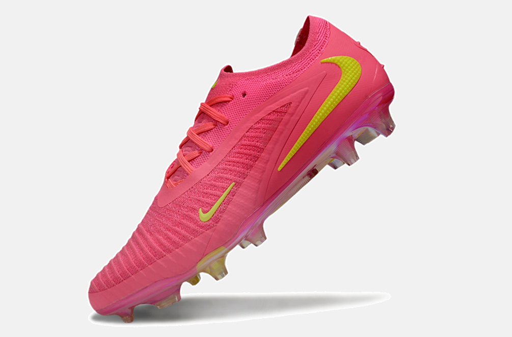 Chuteira Nike Phantom 6 Elite FG - Rosa e Verde