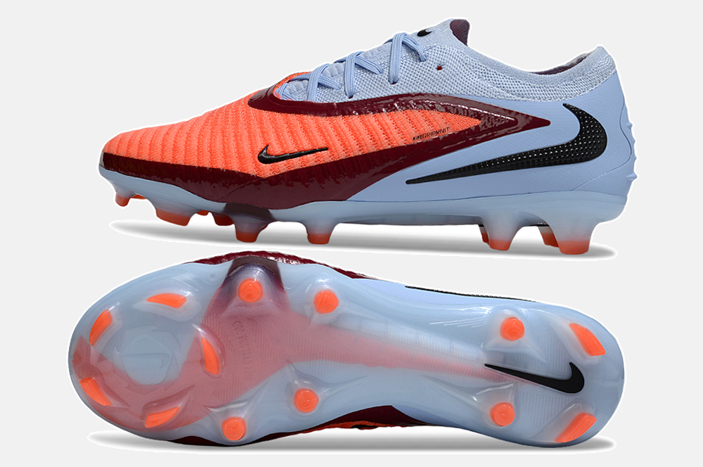 Chuteira Nike Phantom 6 Elite FG - Roxa e Laranja - Pack Scary Good