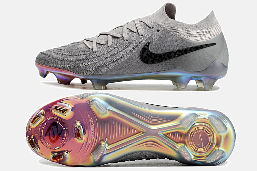 Chuteira Nike Phantom GX II Edição Especial FG - Cinza