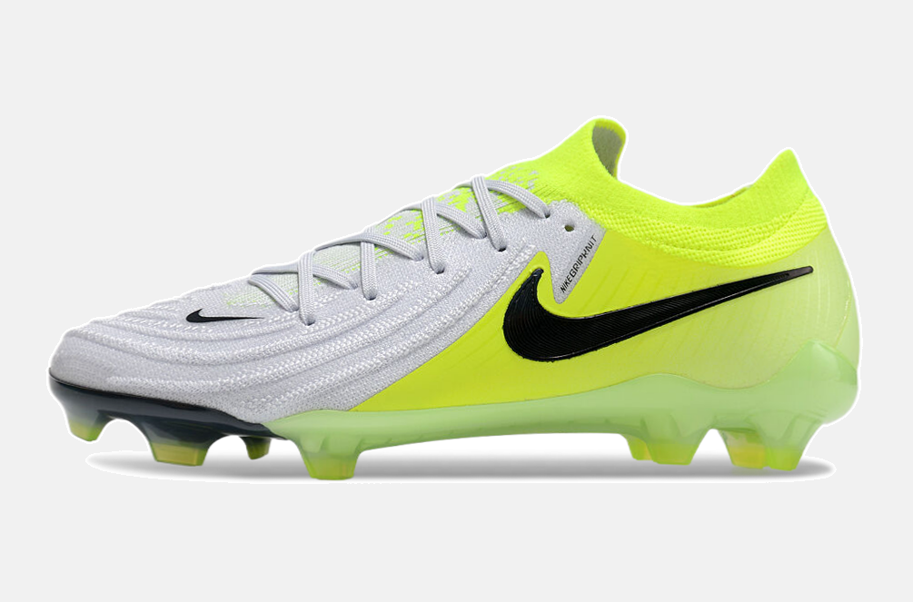 Chuteira Nike Phantom GX II FG - Verde e Branco - Pack Mad Voltage