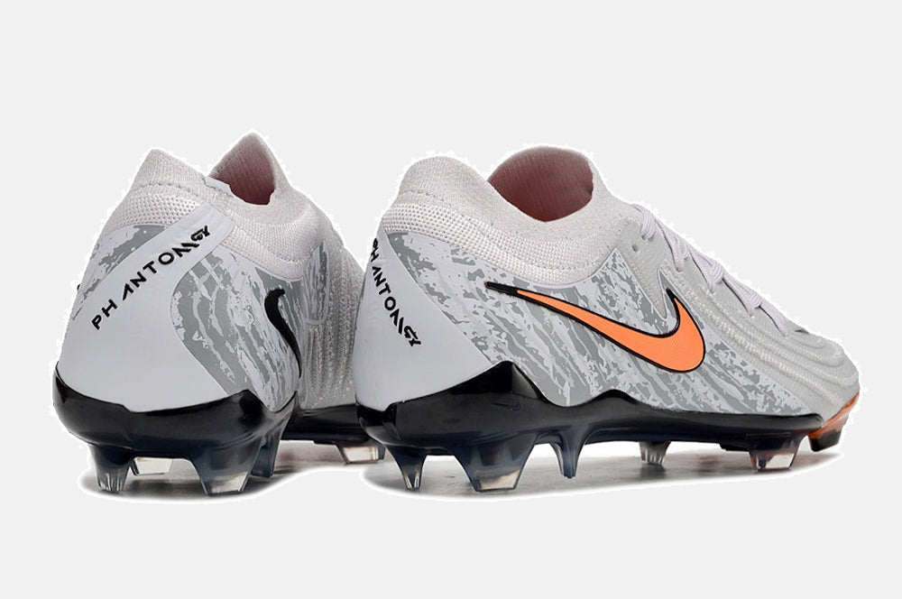 Chuteira Nike Phantom GX II FG - Cinza e Laranja - imagem 7