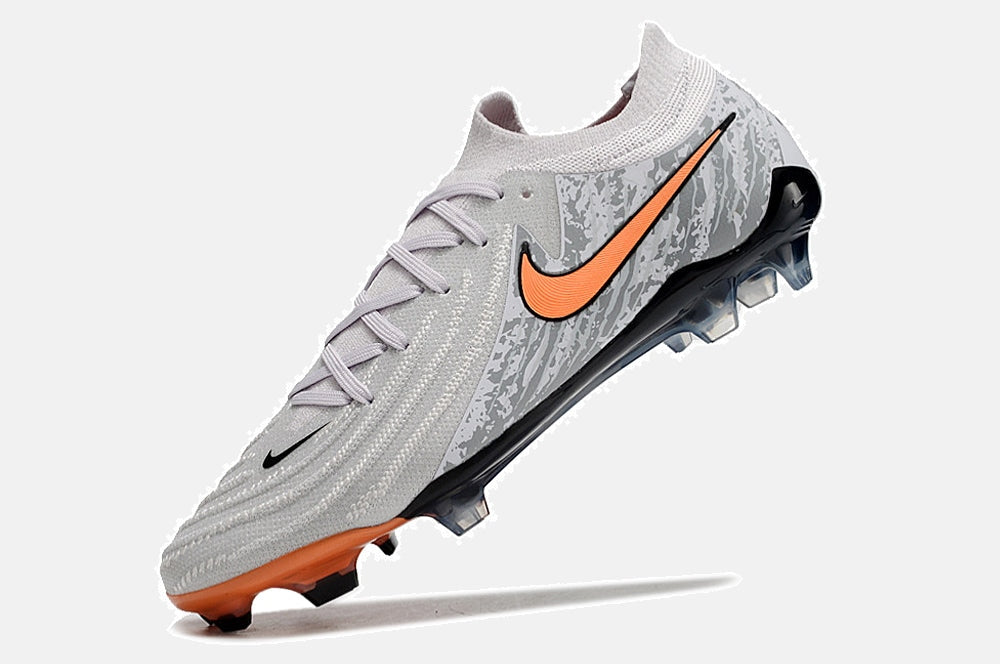Chuteira Nike Phantom GX II FG - Cinza e Laranja - imagem 5