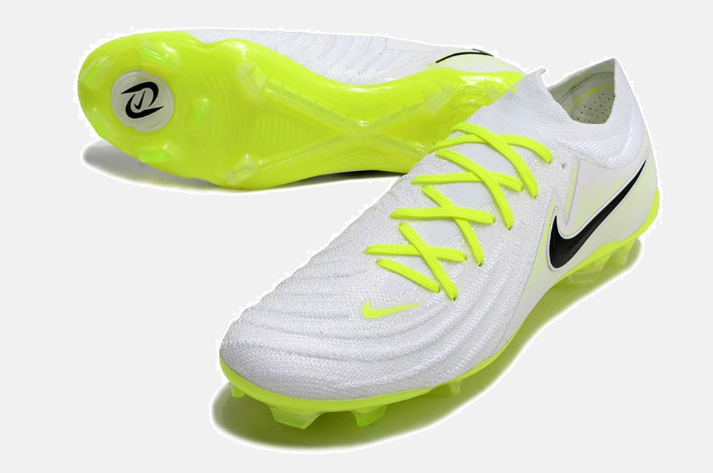 Chuteira Nike Phantom GX II FG - Branca e Verde