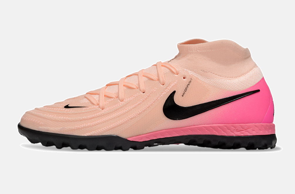 Chuteira Nike Phantom Luna TF - Rosa e Preta